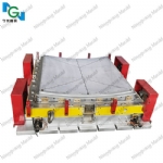 compression mold for solar panel