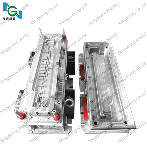 compression mold for automotive footstep